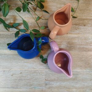 Assortiment de Pots à Lait Pastels