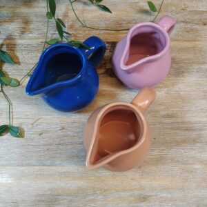 Assortiment de Pots à Lait Pastels