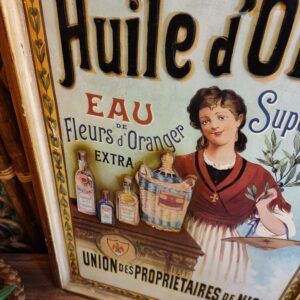 Tableau Vintage Huile d’Olive