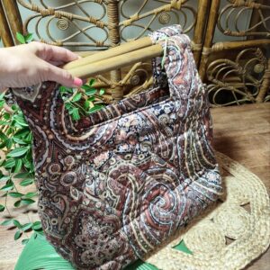 Sac en Tissu Vintage Fait Main